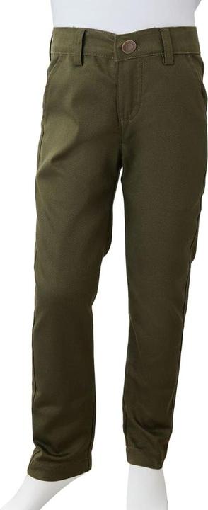 Produktbild vidaXL Kinderhose Khaki 92,Material: 60 % Baumwolle. 37 % Polyester (92)