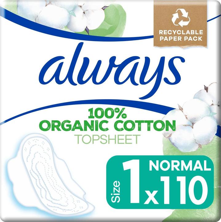 Immagine prodotto Always Cotton Protection Ultra Normal Damenbinden, 25,4x27,9 cm (110x)
