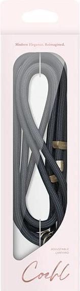 Actual product image Uniq Coehl Laurel uniwersalna smycz do telefonu czarny/black