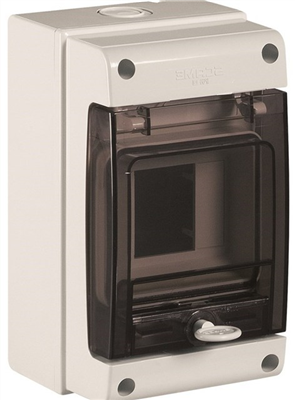 Scame Petit tableau de distribution AP IP66 4 modules