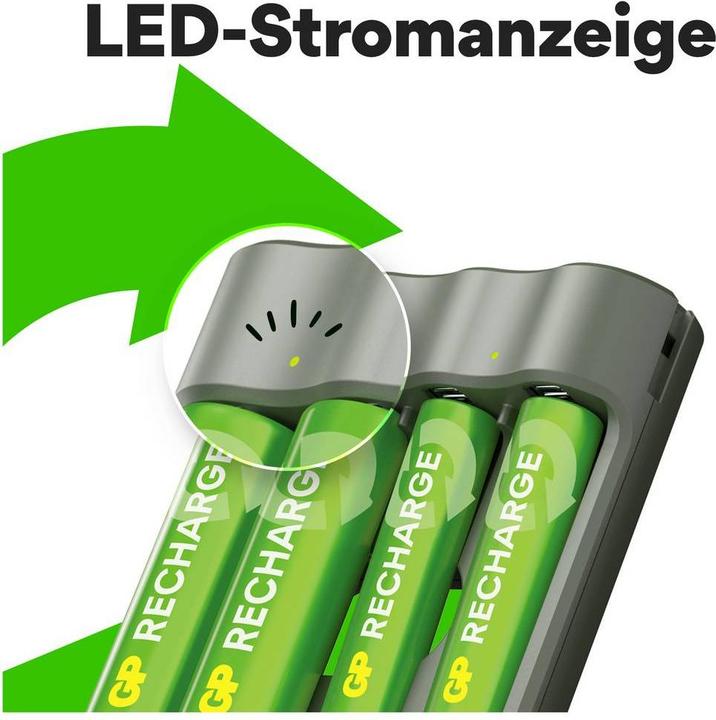Actual product image GP Batteries Batterie-Ladegerät B441 ohne Batterien geeignet für 4 x Mignon AA oder Micro AAA (Chargers without battery)