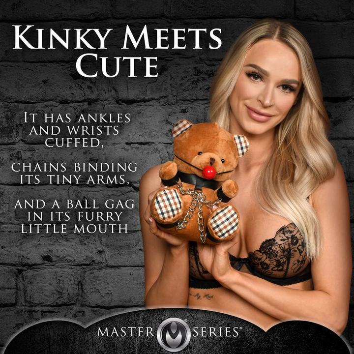 Produktbild Master Series Gagged Bondage Bear