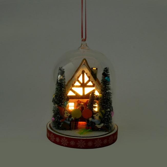 Actual product image Disney Chip & Dale ornament with lights Christmas (1 -part)