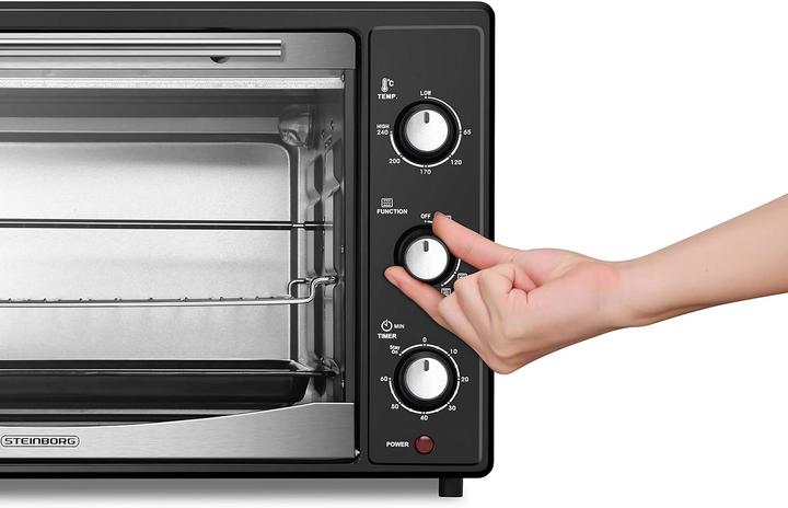 Actual product image Steinborg Mini Backofen 45 Liter