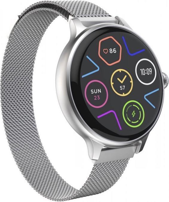 Produktbild Carneo Hero mini HR+/Silver/Elegant Band/Silver (40 mm)