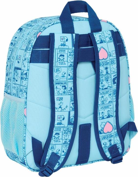 Produktbild Peanuts Snoopy Schulrucksack Love Blau 32 X 38 X 12 Cm