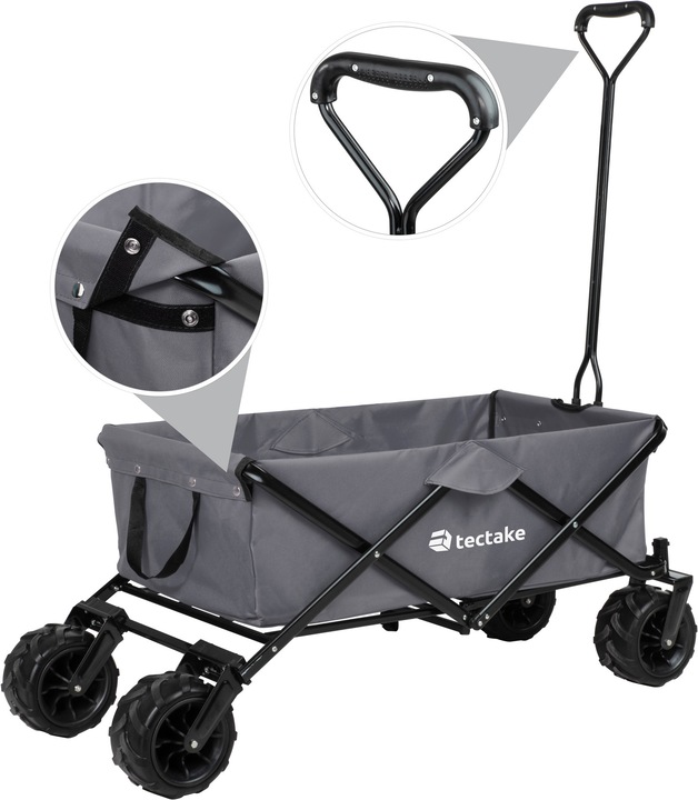 Produktbild tectake Faltbarer Bollerwagen