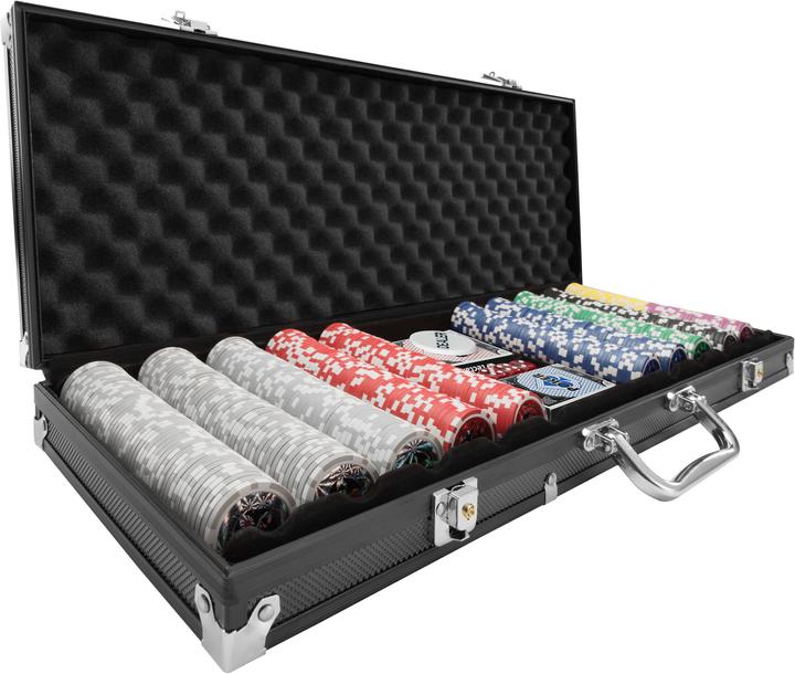 Actual product image tectake Poker set