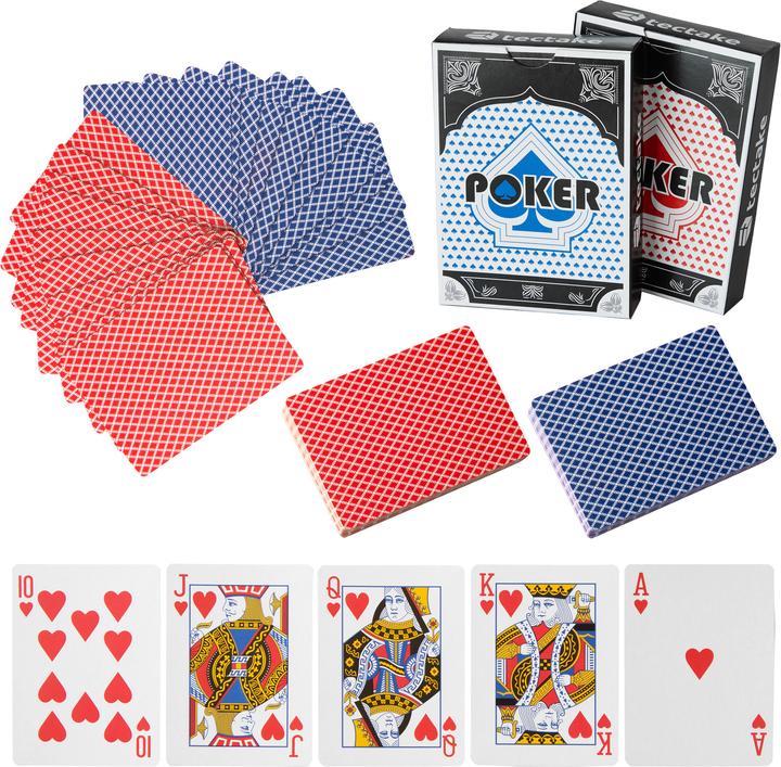 Actual product image tectake Poker set
