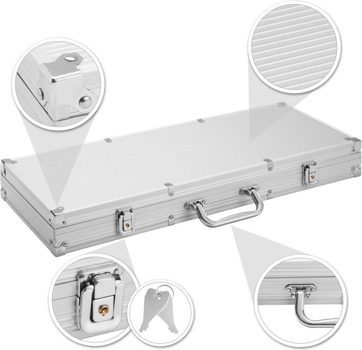 Actual product image tectake poker set