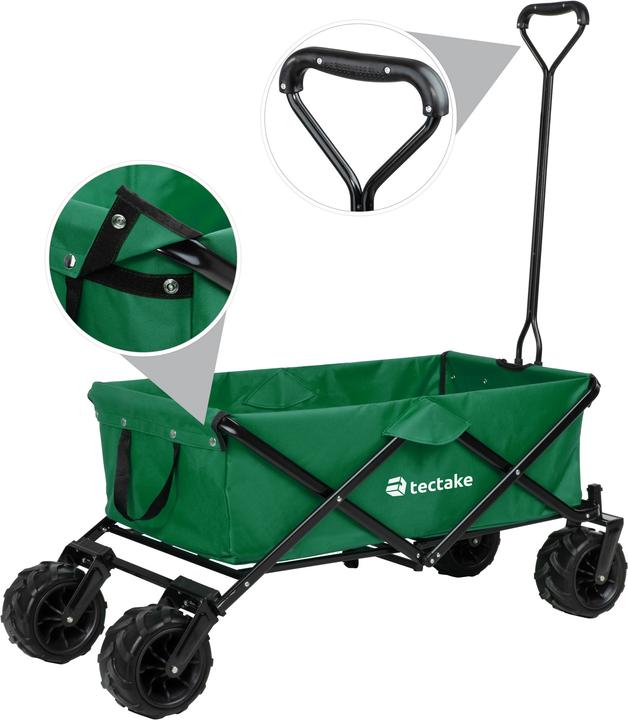 Produktbild tectake Faltbarer Bollerwagen