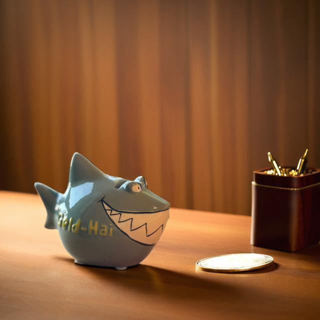 Actual product image KCG Shark (12.5 x 9 x 7.5 cm)
