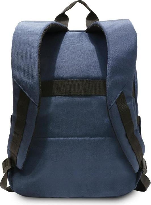 Actual product image BMW Backpack Nylon Pockets & Metal Logo 16" navy
