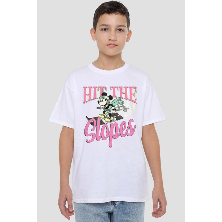 Actual product image Disney Childrens/Kids Hit The Slopes Mickey Mouse T-Shirt (152, 158)
