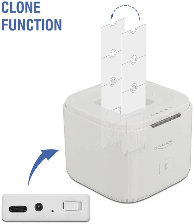 Produktbild Delock Dockingsstation M.2 NVME