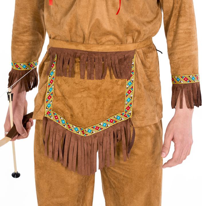 Actual product image Dressforfun Men costume Indian chief big fox (M)