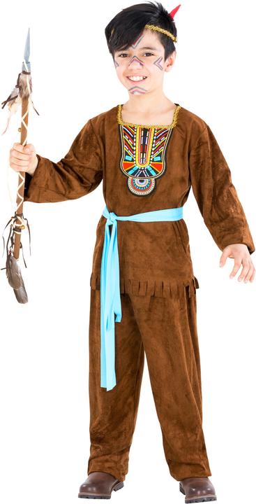 Immagine prodotto Dressforfun Ragazzi costume indiano piccola zampa d'orso (116)