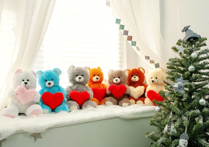 Actual product image Go Gift FRANK teddy bear 50 cm grey (50 cm)