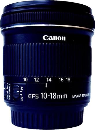 Image du produit Canon EF-S 10-18mm f/4.5-5.6 IS STM (Canon EF-S, APS-C / DX)