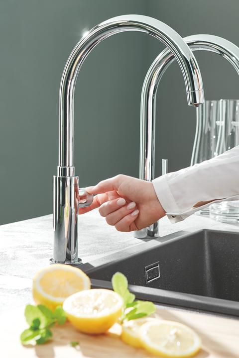 Immagine prodotto Grohe Rubinetto da cucina con funzione di filtro Blue cromo lucido 30385000