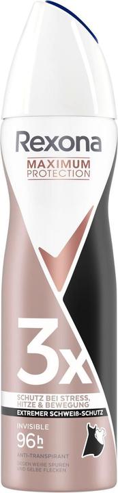 Produktbild Rexona Maximum Protection Spray Invisible 96h 150 ml (Spray, 150 ml)