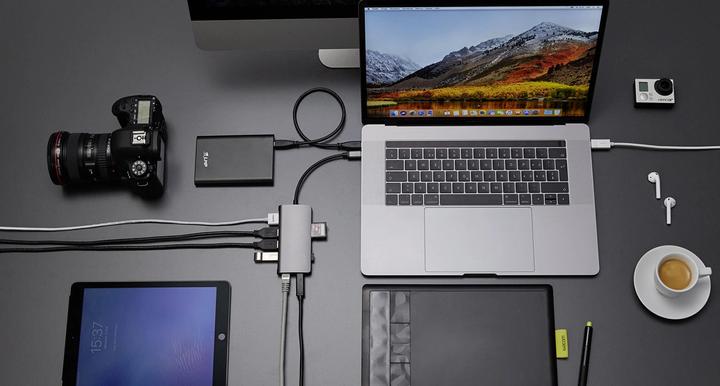 Actual product image LMP Mini (USB-C, 8 Ports)
