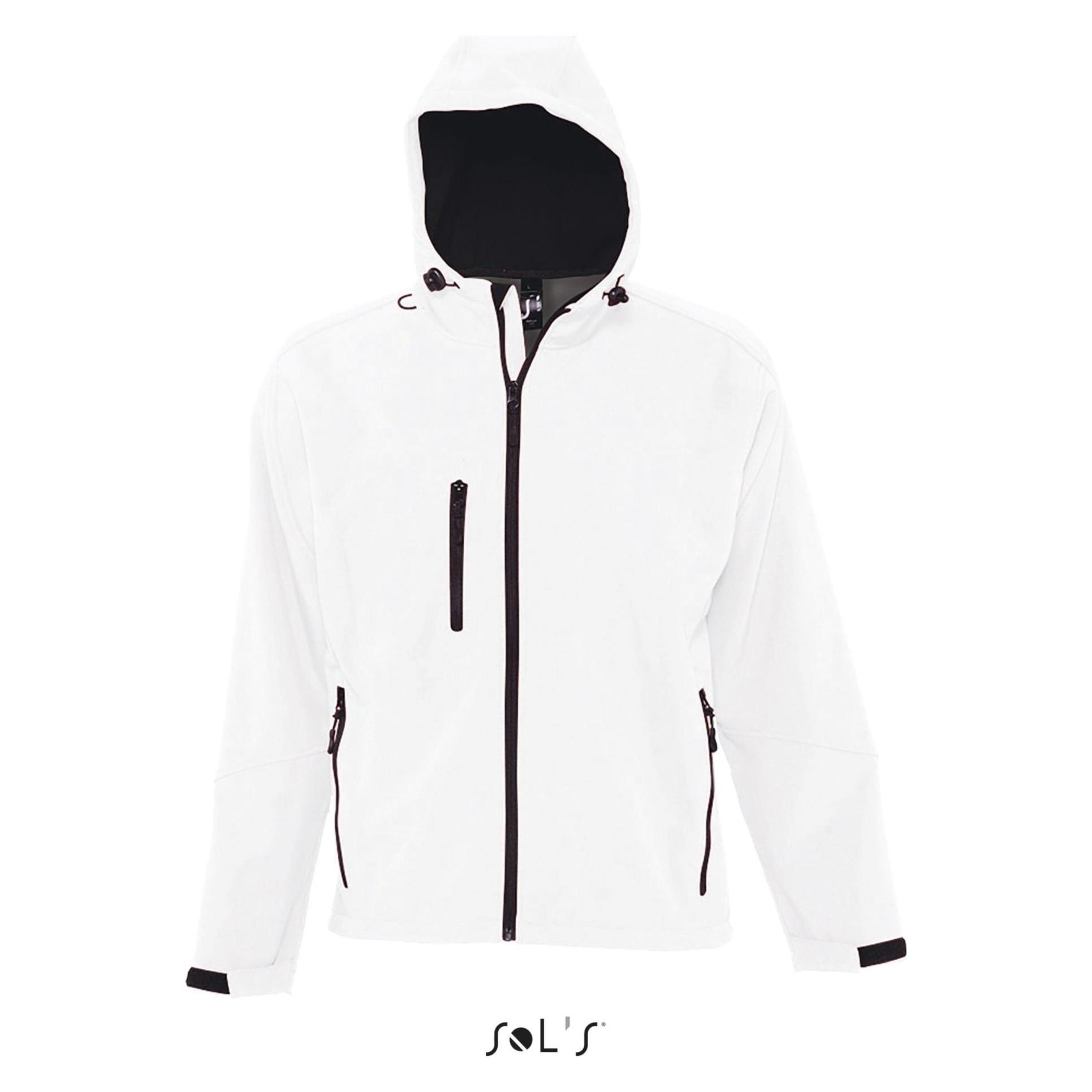 Sol's, Herren, Outdoorjacken, Windbreaker Replay (Xxl), Weiss, Xxl