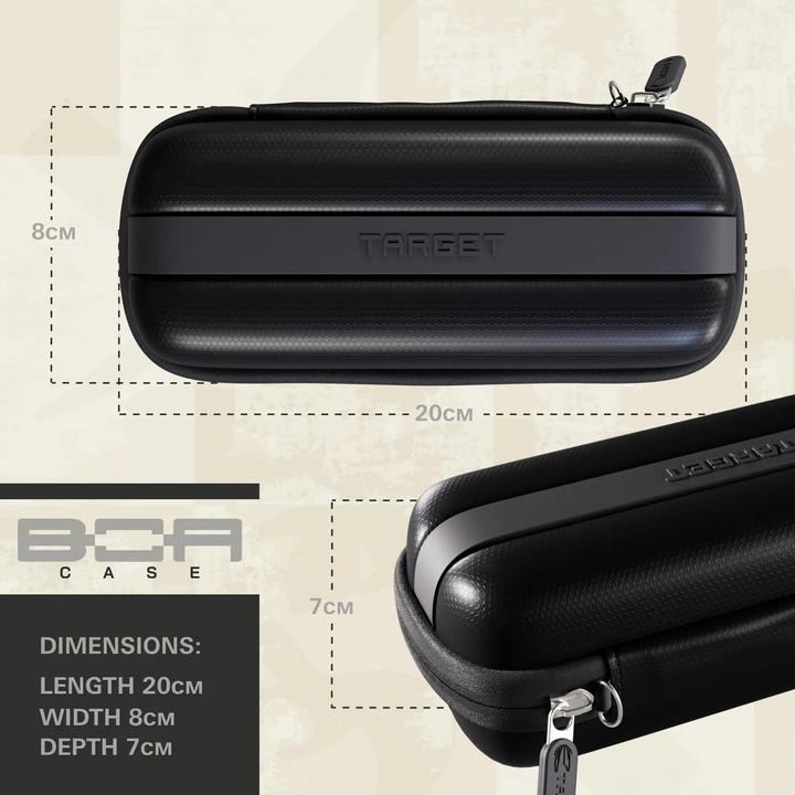 Actual product image Target Darttasche Boa Case, Black/Black