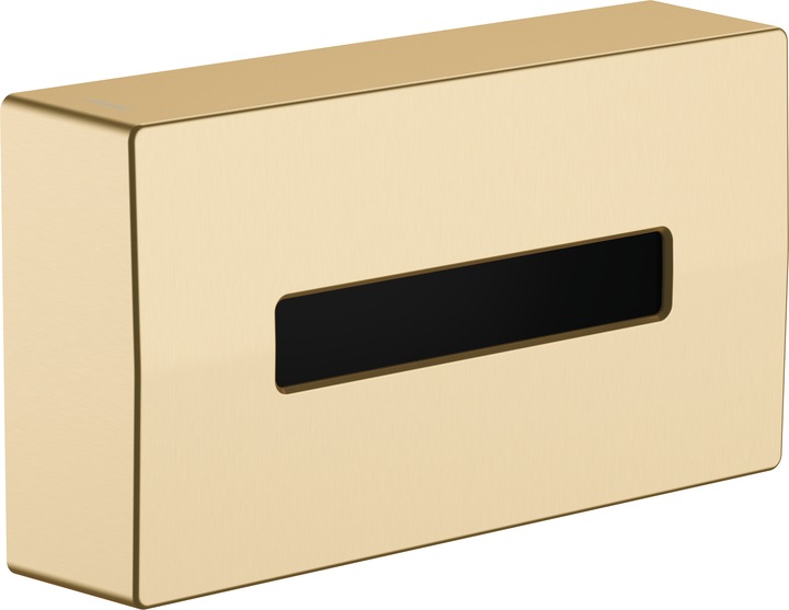 Produktbild hansgrohe HG Kosmetiktuchbox AddStoris Wandmontage brushed bronze