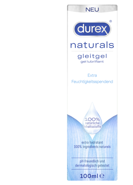 Actual product image Durex Naturals Extra Moisturising Lubricant (100 ml)