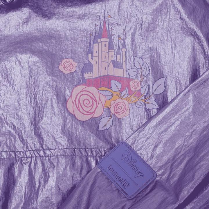 Actual product image Loungefly Disney by Windbreaker Jacket Princess Aurora & Prince Phillip Size S (S)