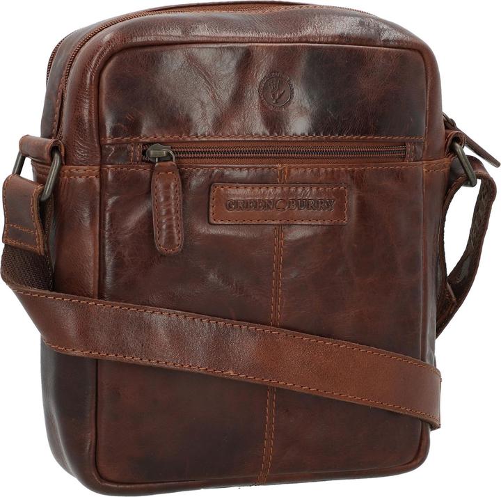 Immagine prodotto Greenburry Borsa a tracolla robusta in pelle 21 cm