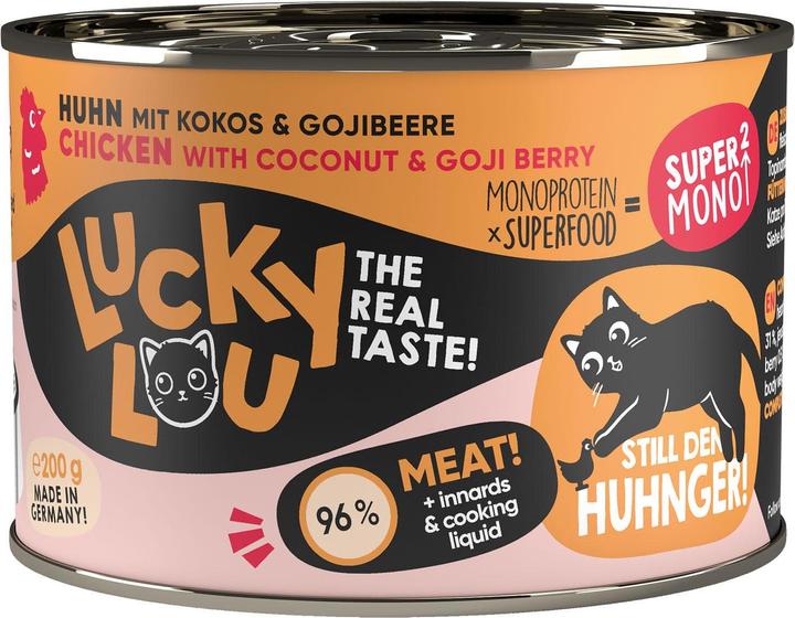 Image du produit Lucky Lou Nourriture humide pour chats (Adulte, 1 pcs, 245 g)