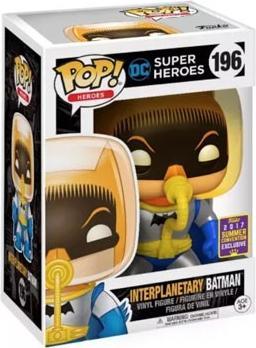 Actual product image Funko Pop SDCC 2017 Batman Interplanetary Batman Limited Edition
