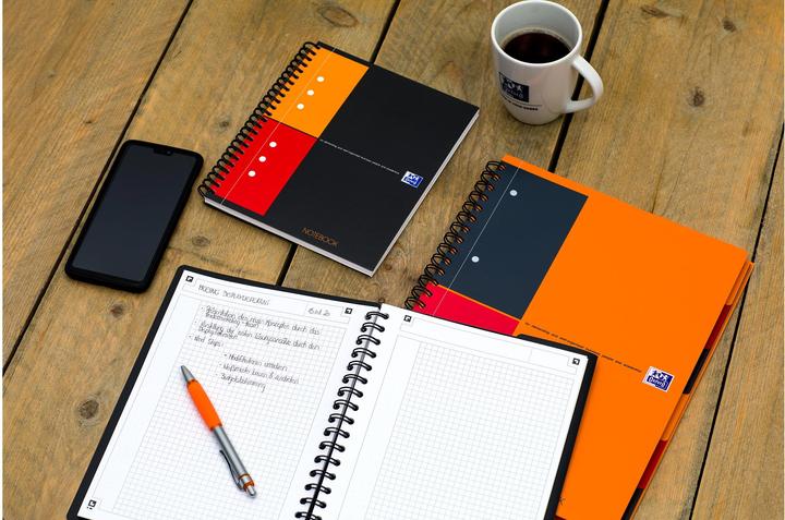 Produktbild Oxford Spiralbuch (A5+, Kariert, Weicher Einband)