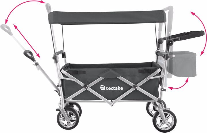 Actual product image tectake Nico Collapsible Handcart