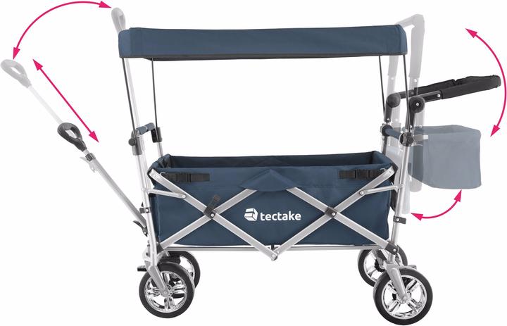 Actual product image tectake Nico Collapsible Handcart