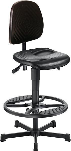 Produktbild Meychair Arbeitsdrehstuhl, gepolstert mit PU-Schaum, Gasfeder-Höhenverstellung