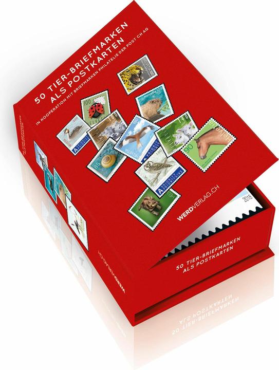 Postcard box The most beautiful animal motifs from Swiss Post (1 pcs.)
