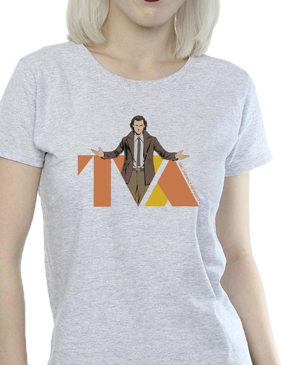Actual product image Womens/Ladies Loki TVA Pose Cotton T-Shirt (S)