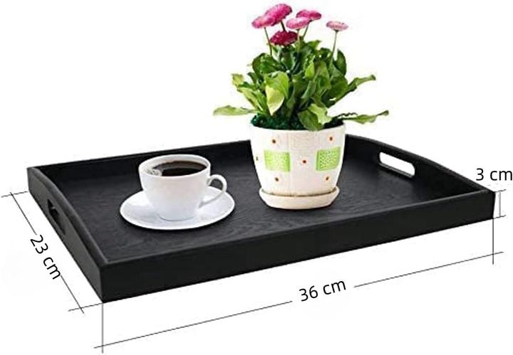 Produktbild Dudoplatz Holz-Serviertablett mit Griffen