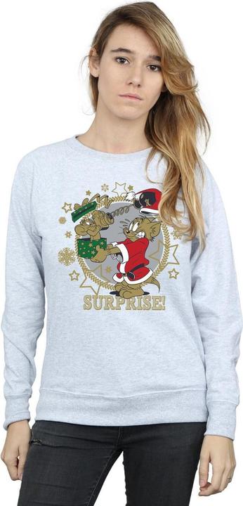 Produktbild Tom & Jerry Christmas Surprise Sweatshirt (L)