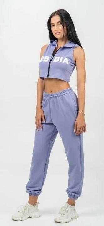 Immagine prodotto Nebbia Felpa senza maniche con cappuccio Muscle Mommy 258 - viola chiaro (L)