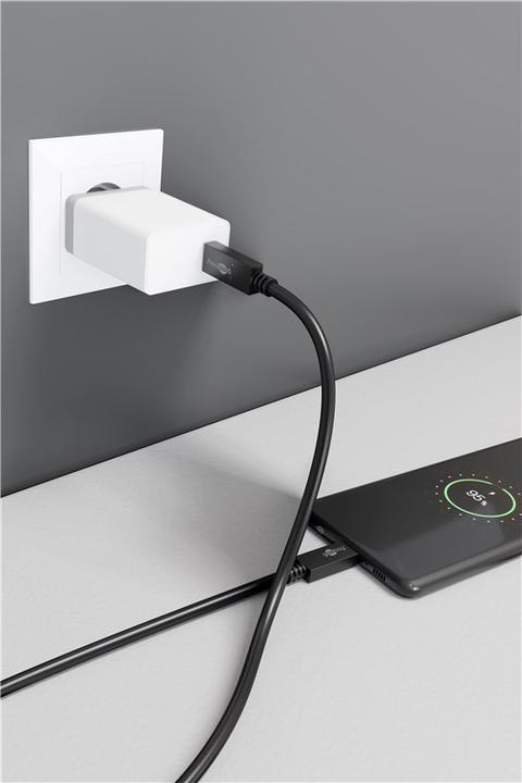 Produktbild Goobay USB-Kabel (1 m, USB 3.2 Gen 2, 100 W)