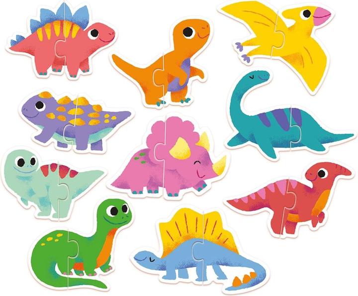 Immagine prodotto Djeco Duo Dinosauro (20 pezzi)