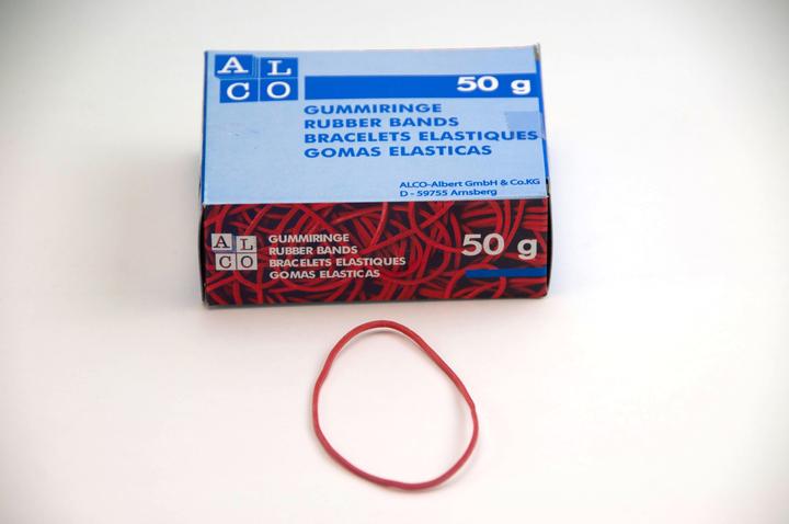 Immagine prodotto Alco Elastici, gomma naturale, rosso, varie dimensioni (1 pz.)