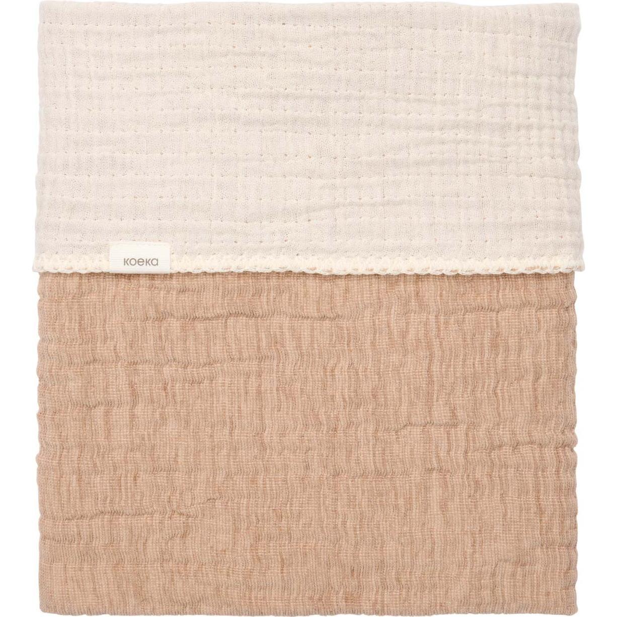 Koeka, Babydecke, Kinderdecke Rivoli caffe (100 x 150 cm)