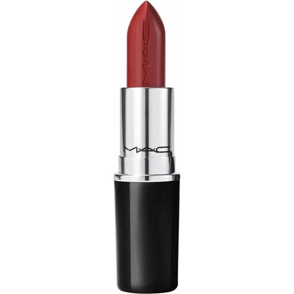 Mac Cosmetics Rosso Rossetto + Lucidalabbra, Rossetto Lusterglass (Lady Bug)