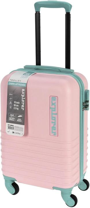 Produktbild Well Home Explorer Pink Mint ABS Koffer
