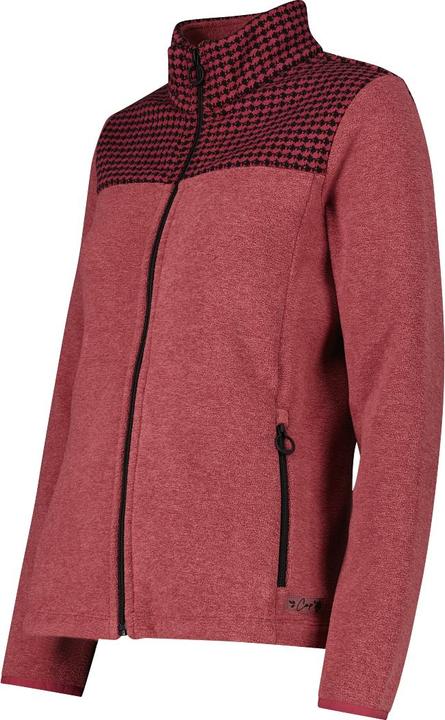 Produktbild CMP Campagnolo Damen Zip-Fleece-Sweatshirt mit Print (M)
